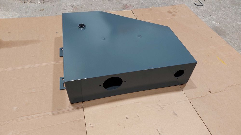 zbiornik oleju hydraulicznego przyczepa leśna 40L