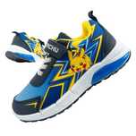 Leomil Pokemon dziecięce sneakersy na rzep LED nebieskie r. 25-32