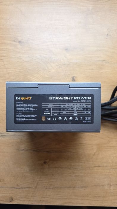Zasilacz  Be Quiet! 450W