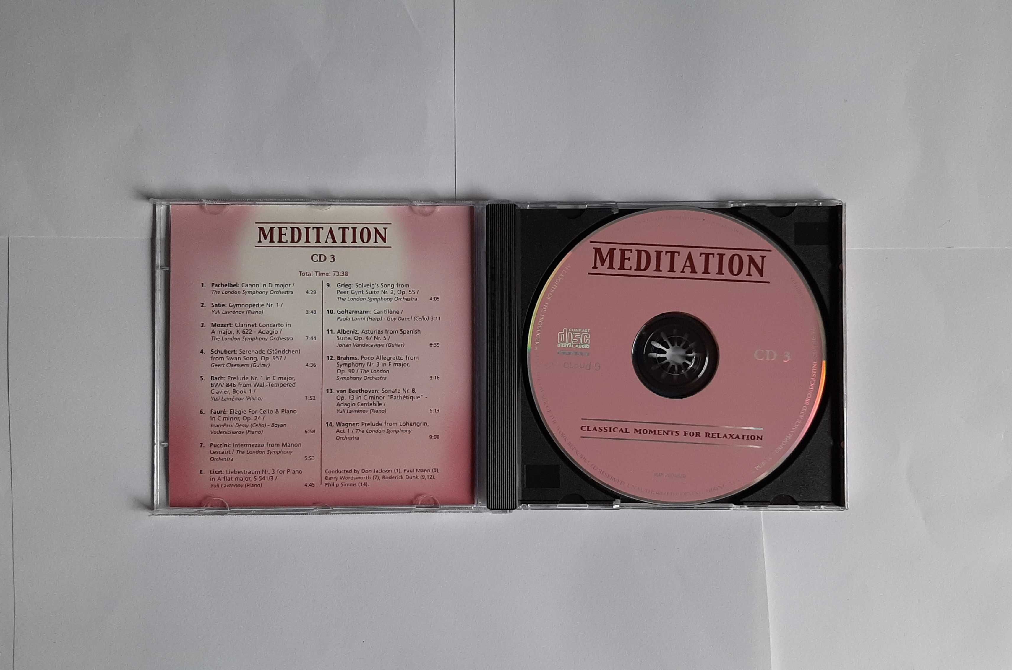 Meditation - Classical Moments For Relaxation 3 CD