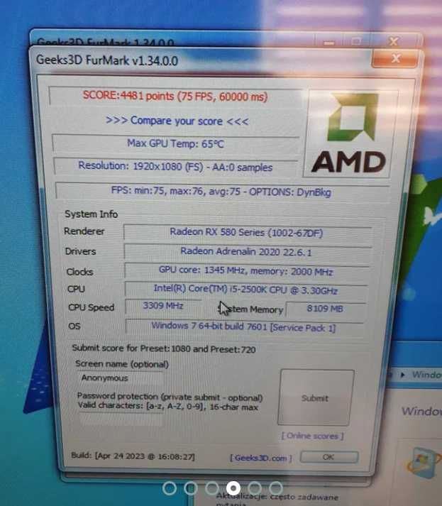 Gigabyte Radeon RX 580 AORUS XTR 8GB GDDR5