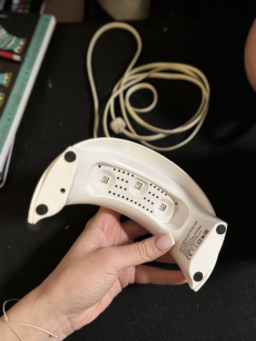 Lampa przenośna mała led do paznokci hybryda neonail