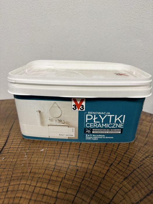 Farba renowacyjna V33 Płytki Ścienne Biały Satyna.