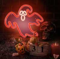 Halloween NEON Straszny Duszek LED