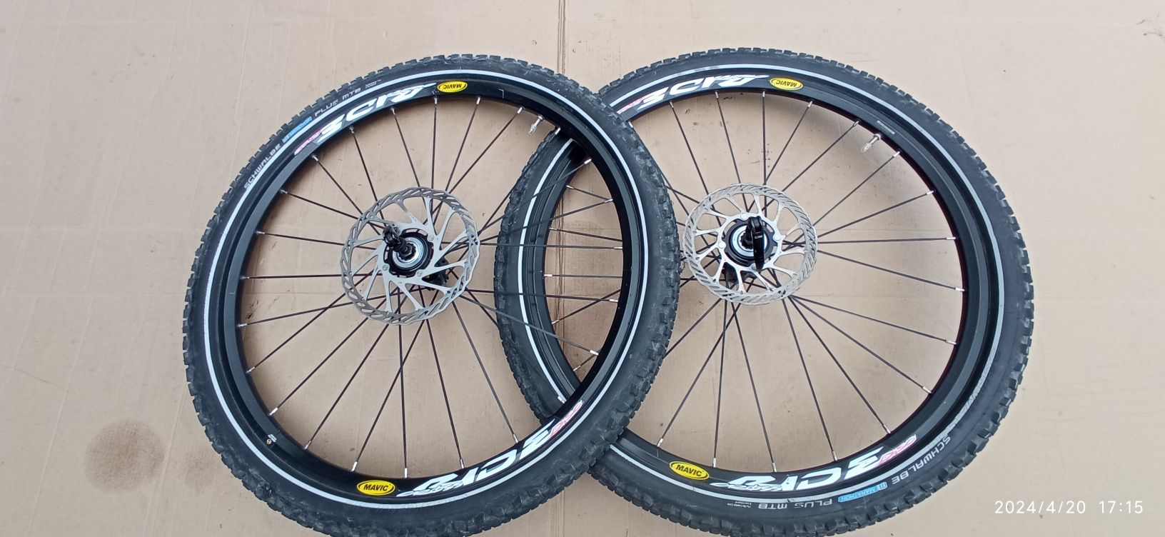 Koła 26 Mavic Cross Ride Schwalbe Avid