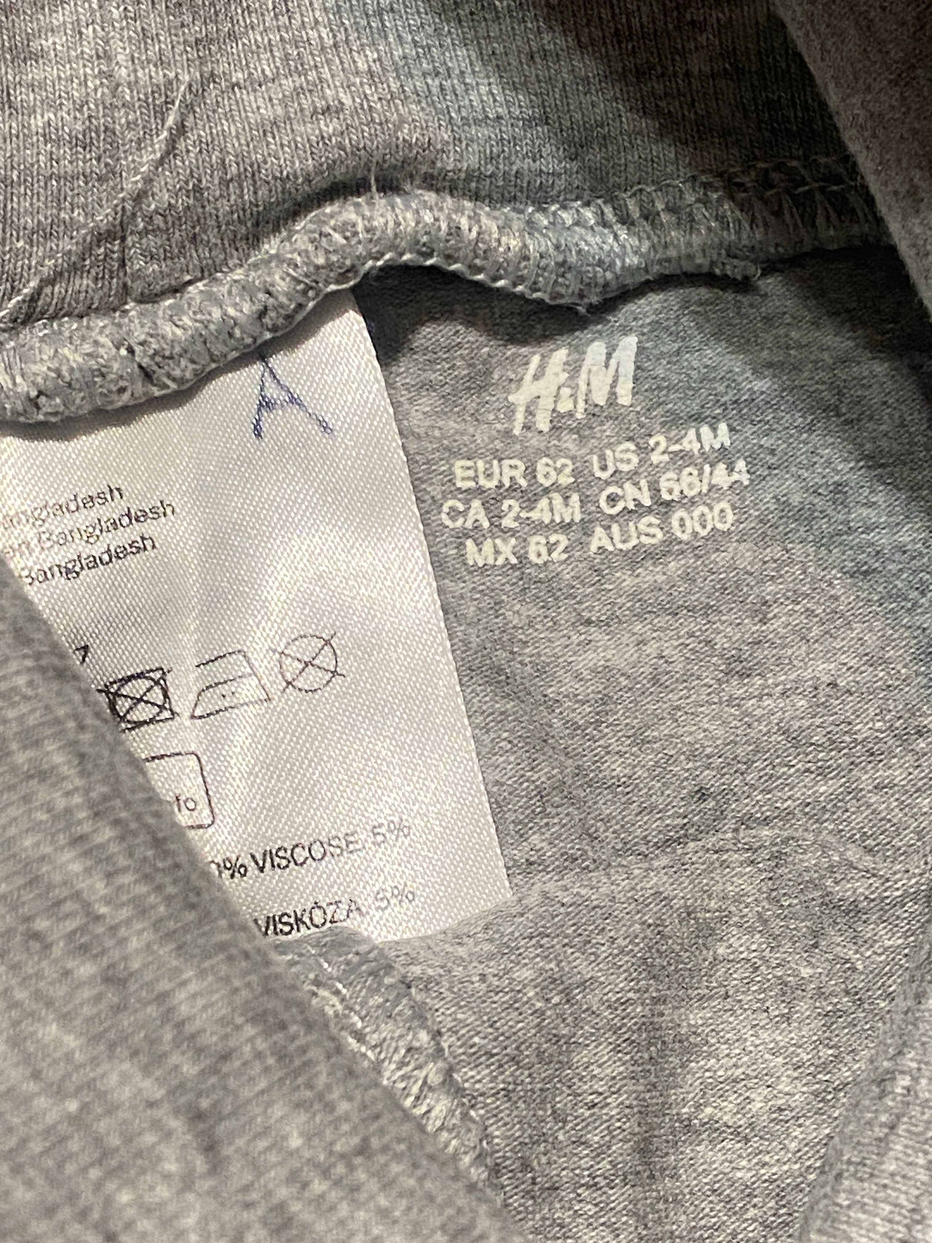 Legginsy dziewczęce H&M r. 62