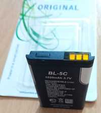 BL-5C, аккумуляторная батарея 1020mAh, 3.8Wh