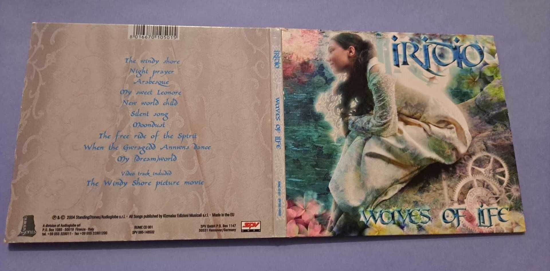 Iridio – Waves Of Life  ,  CD 2004 Italy