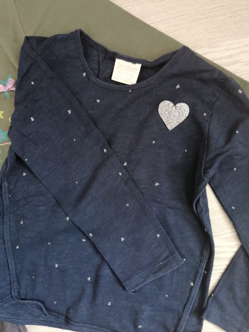 Lote 2 sweatshirt e 1 Vestido 3 anos