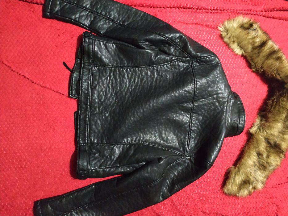 Кожаная курточка Topshop