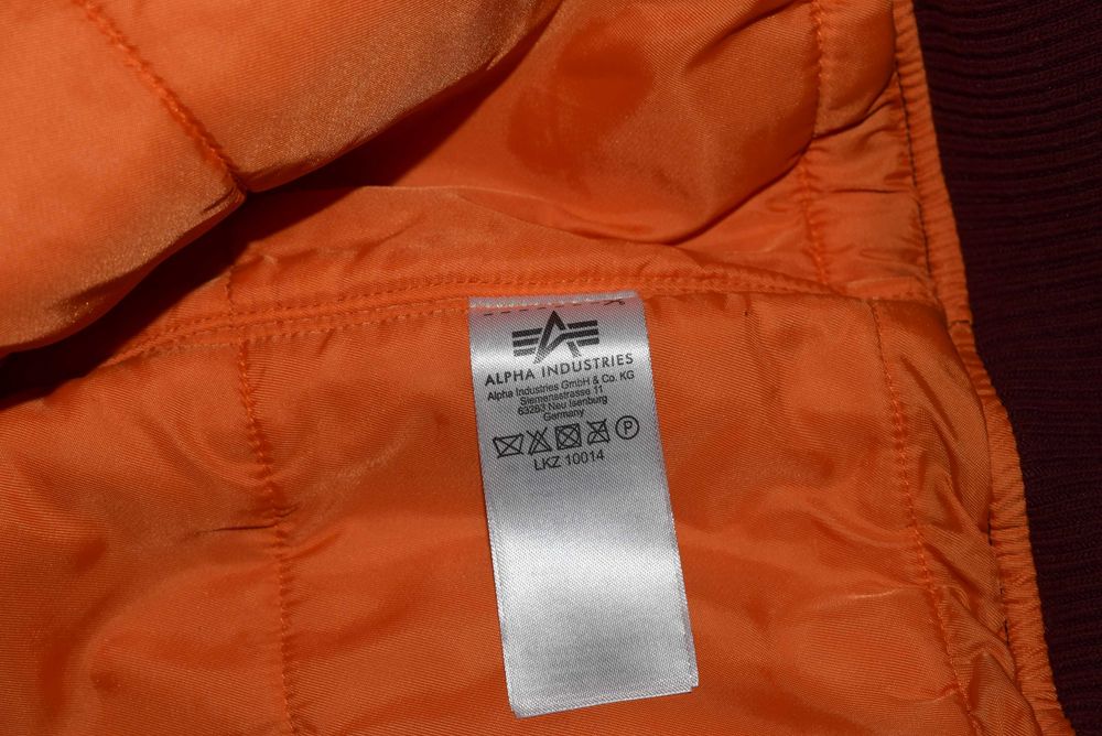 Alpha Industries MA-1 VF (Мужская Куртка Бомбер Пилот Альфа n2b  )