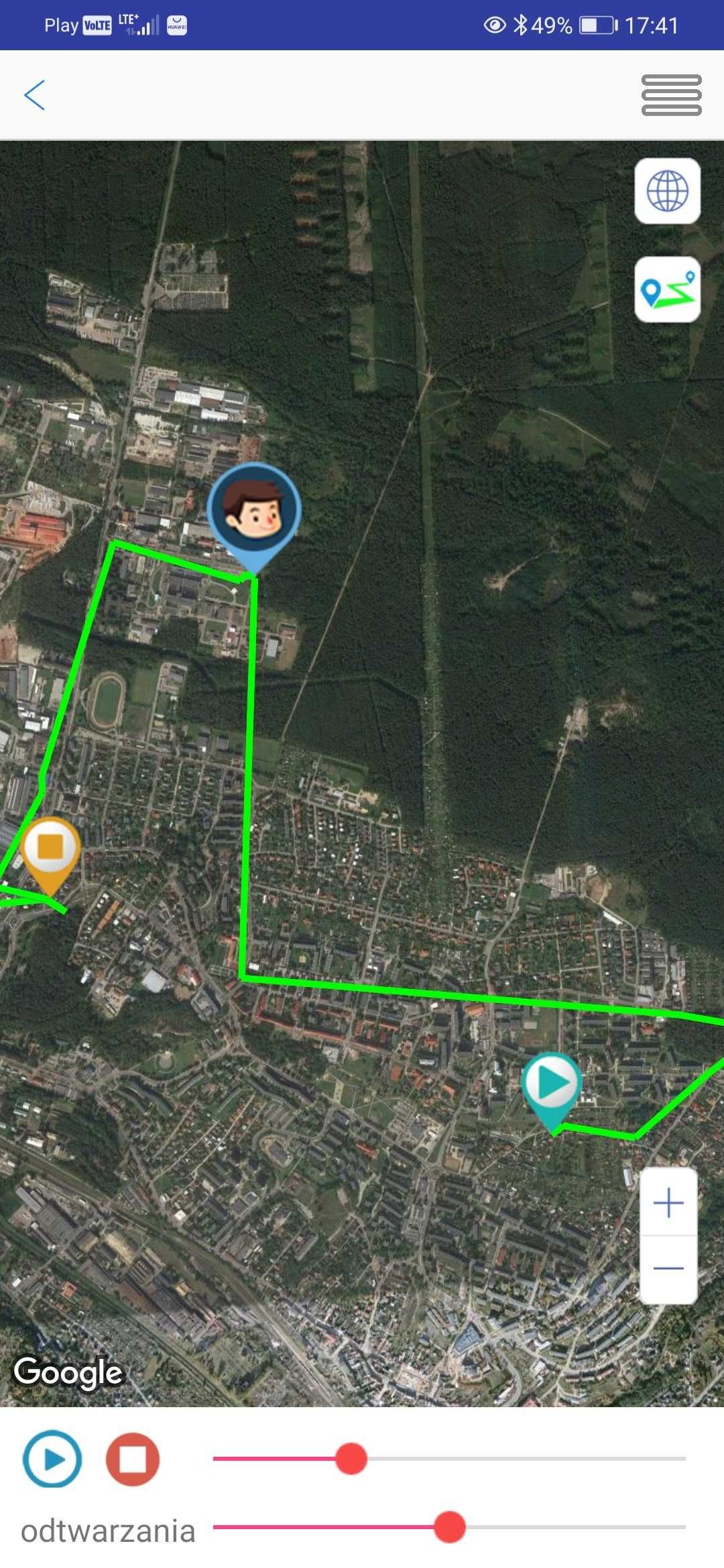LOKALIZATOR GPS dla psa kota serwer obroża aplikacja