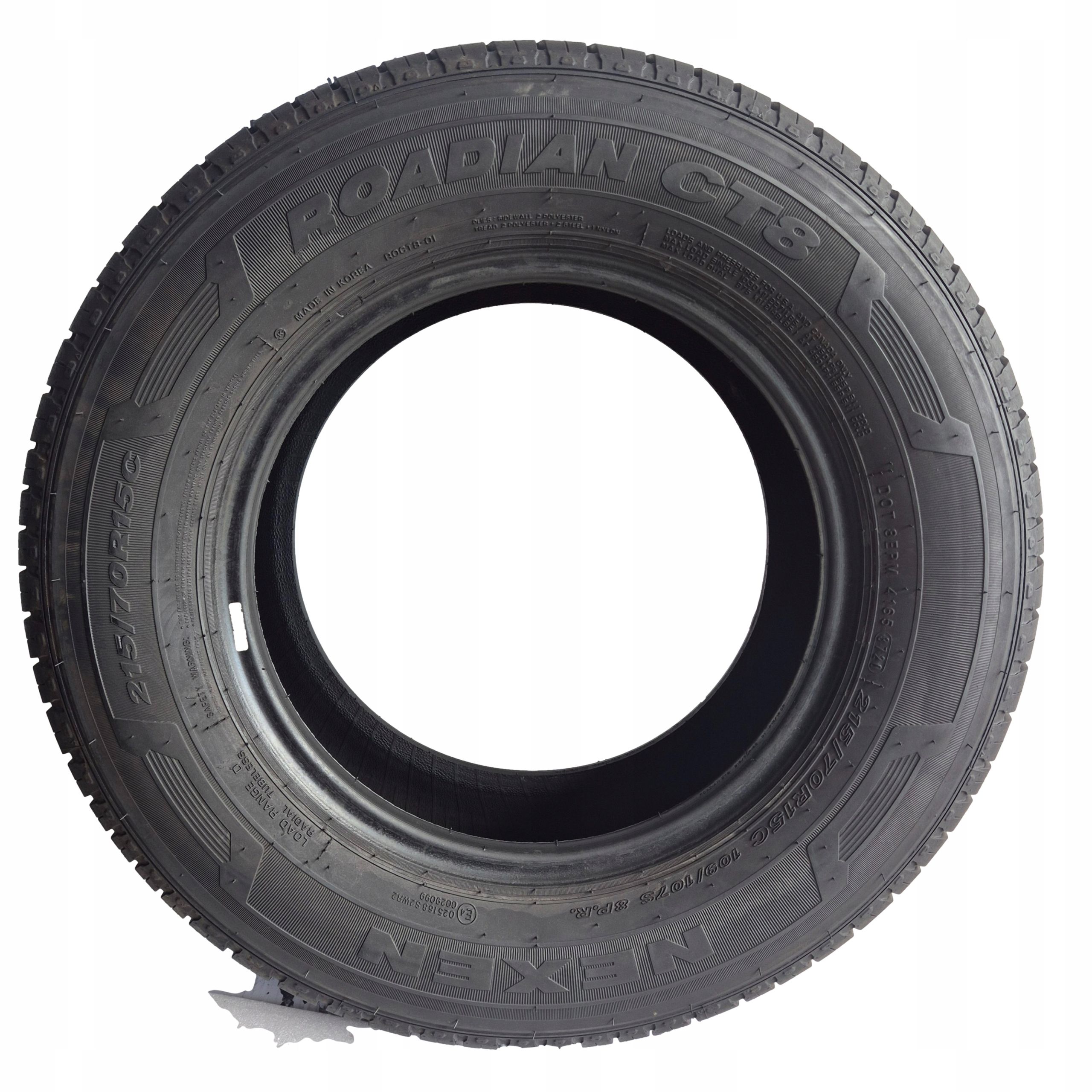 Nexen roadian CT8 215/70 R15C 109/107S 8.5 9mm 2020