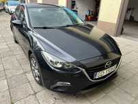 Mazda 3 salon uszkodzona airbag ok