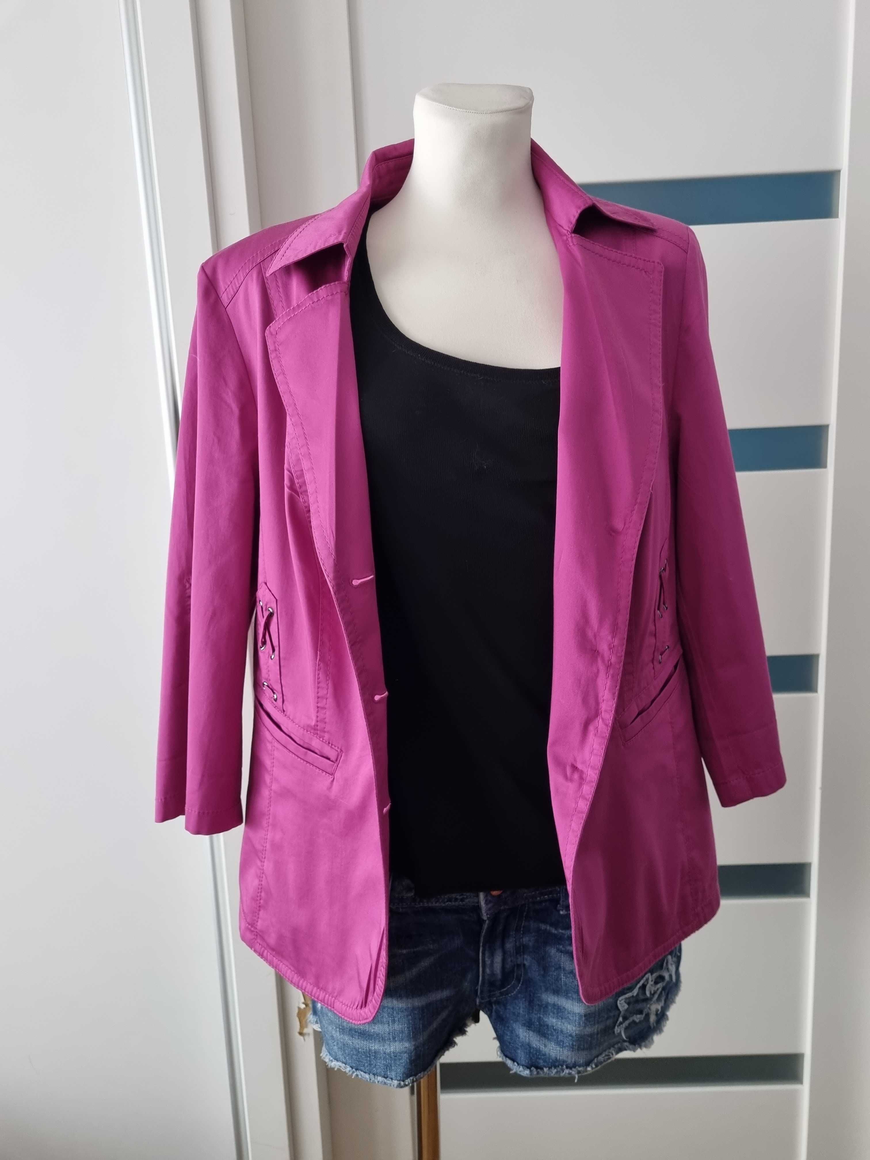 Marynarka kurtka letnia fuksja Gerry Weber L/XL