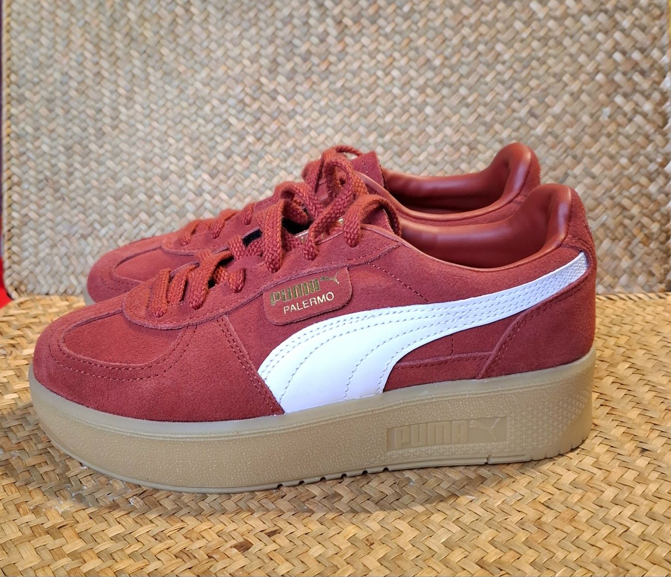 Nowe sneakersy adidasy na platforma puma buty sportowe