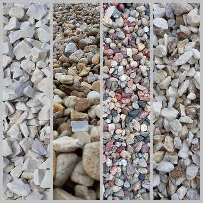 Kamienie Kruszywa Ogrodowe Grysy Otoczaki Żwir Ziemia Kora Kostka