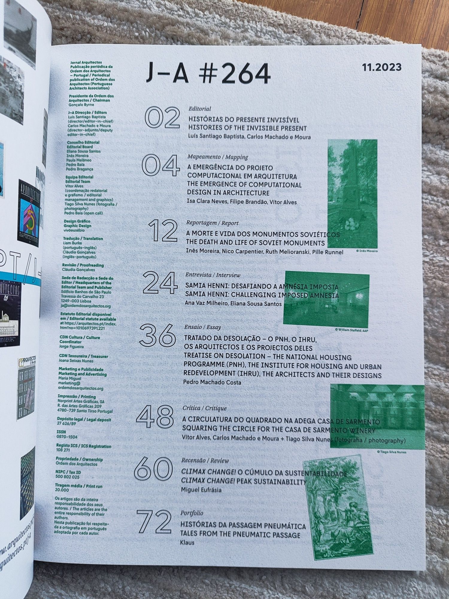 Revista Jornal Arquitetos