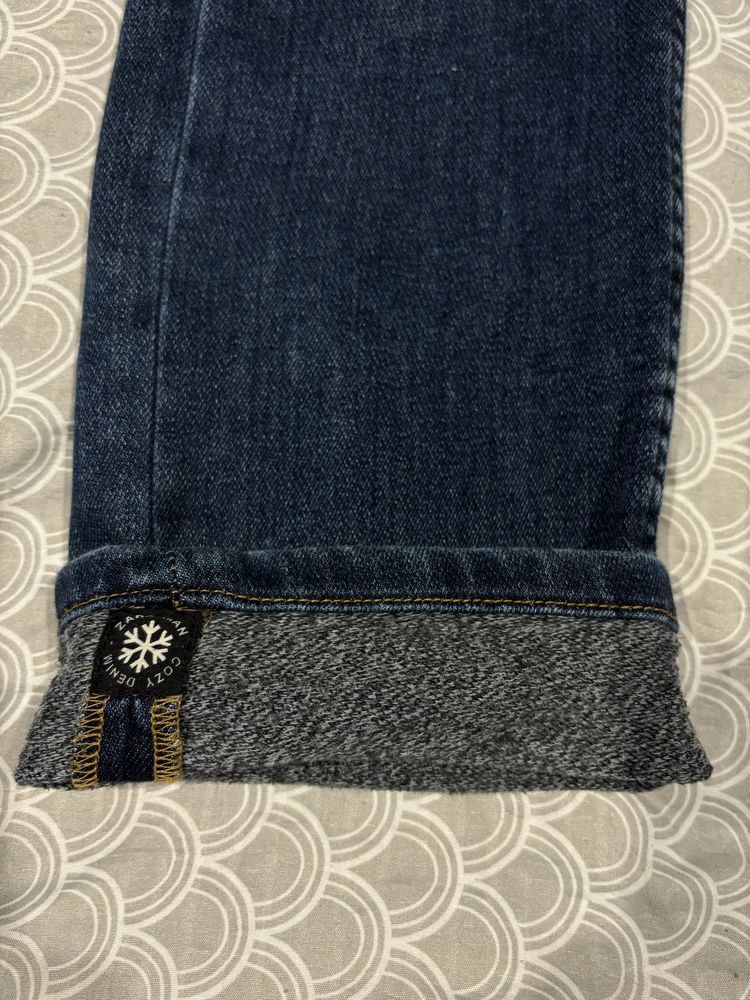 зимние джинсы zara size:38