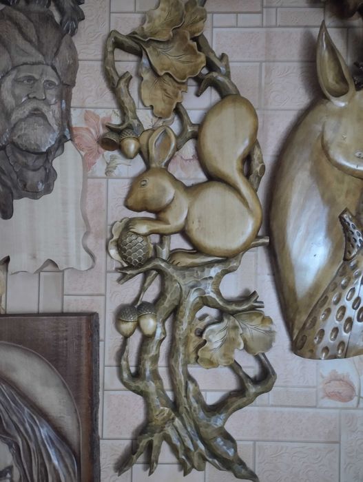 Картина-пано из дерева