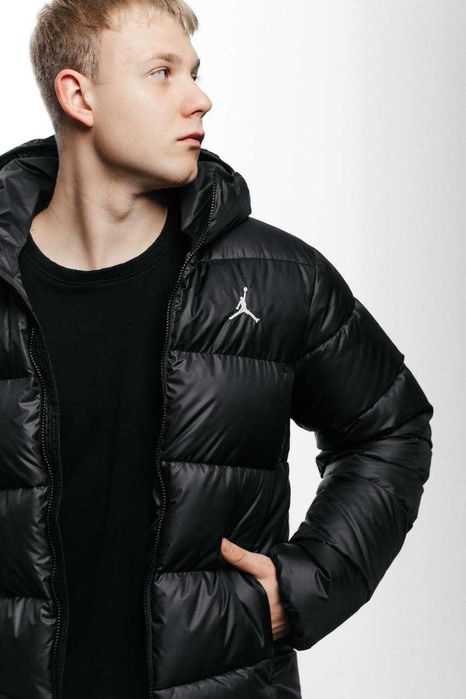 Преміум куртка Jordan Puffer | Storm-FIT | Primaloft | чорна | XS–XL