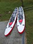 Prancha de Stand Up Paddle Dragon - Red paddle