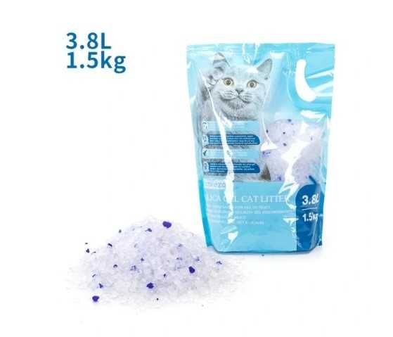 Żwirek dla kota z żelem krzemionkowym