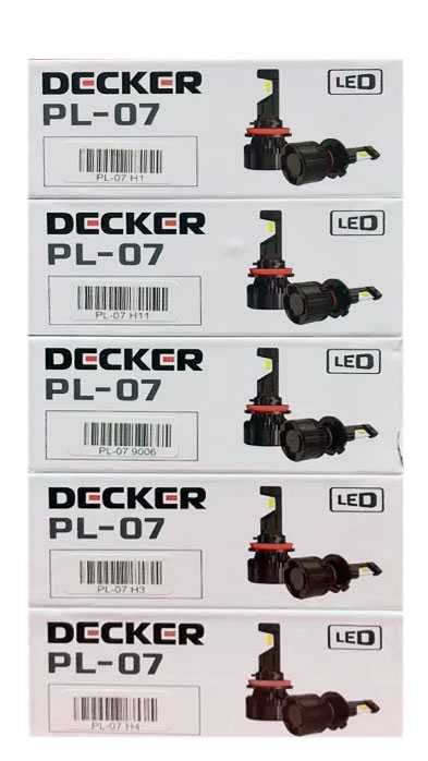 Комплект LED ламп PL07 60W 12000Lm 12/24v CAN BUS все цоколя