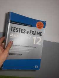 Livro Testes e Exames Matemática A 12