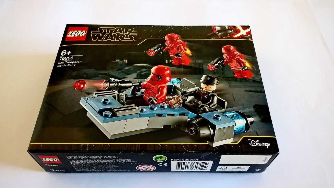 Lego Star Wars 75266 Sith Troopers Battle Pack selado