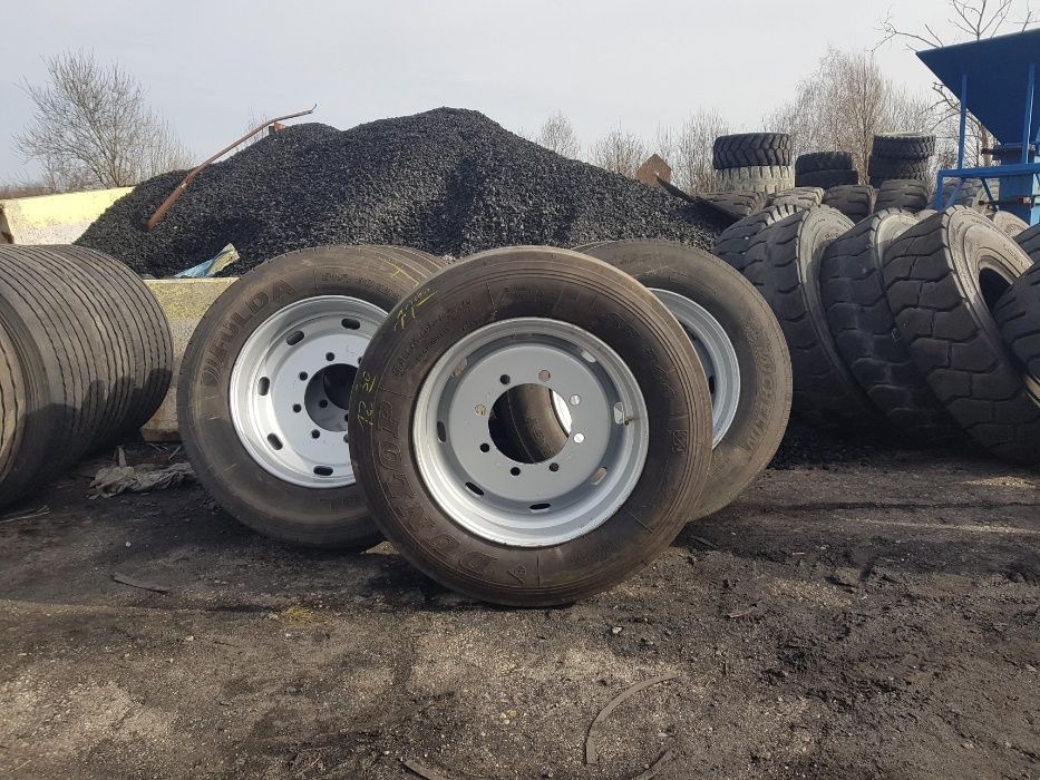 Koła 315/60r22.5 do PRZYCZEP ROLNICZYCH WĄSKIE 8-otworów ET0