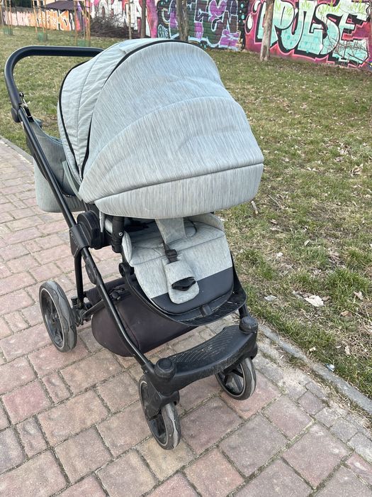 Gleboko spacerowy Wozek 2w1 Adamex belissa mieta gandola spacerowka