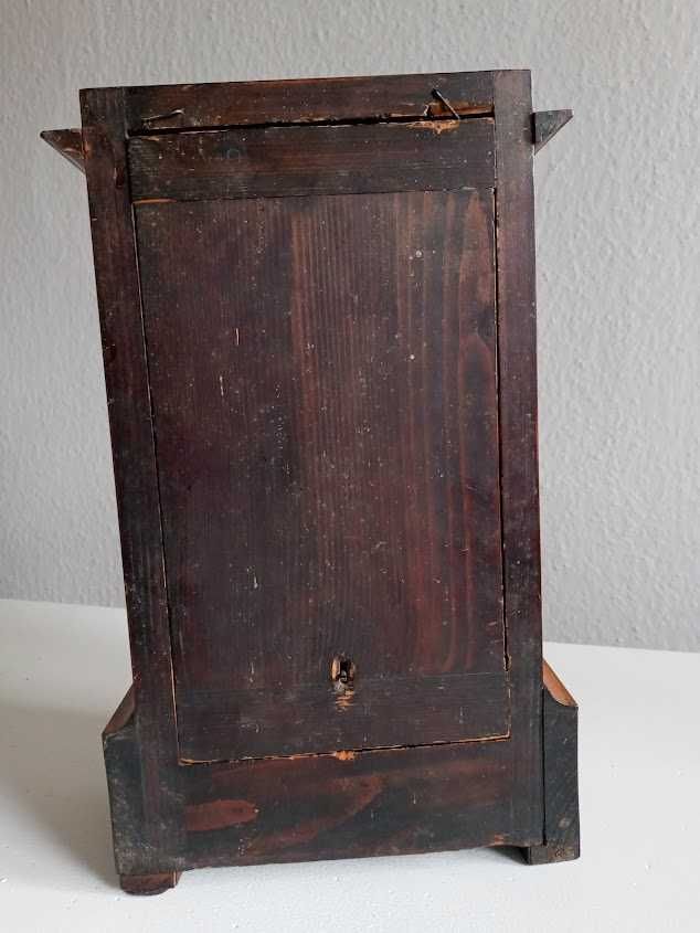 Zegar kominkowy, biedermeier.