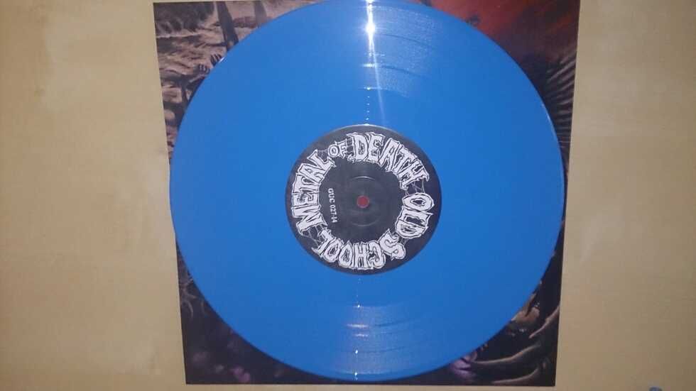 MORT DOUCE - "The Valley of Blood And Death" - BLUE VINYL.