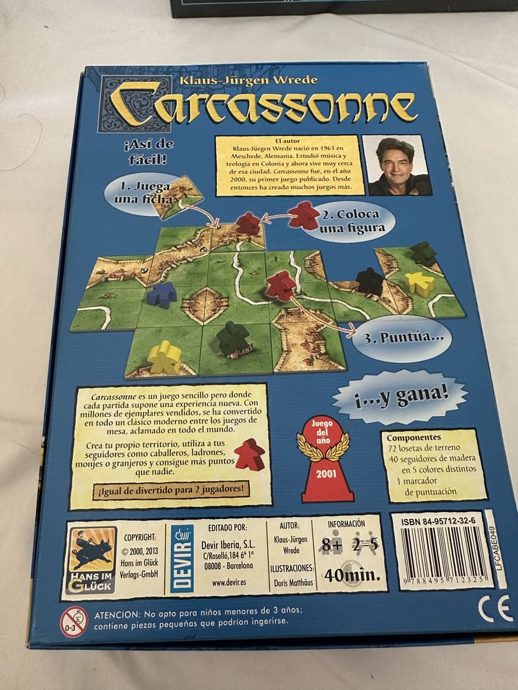 Jogo Carcassone