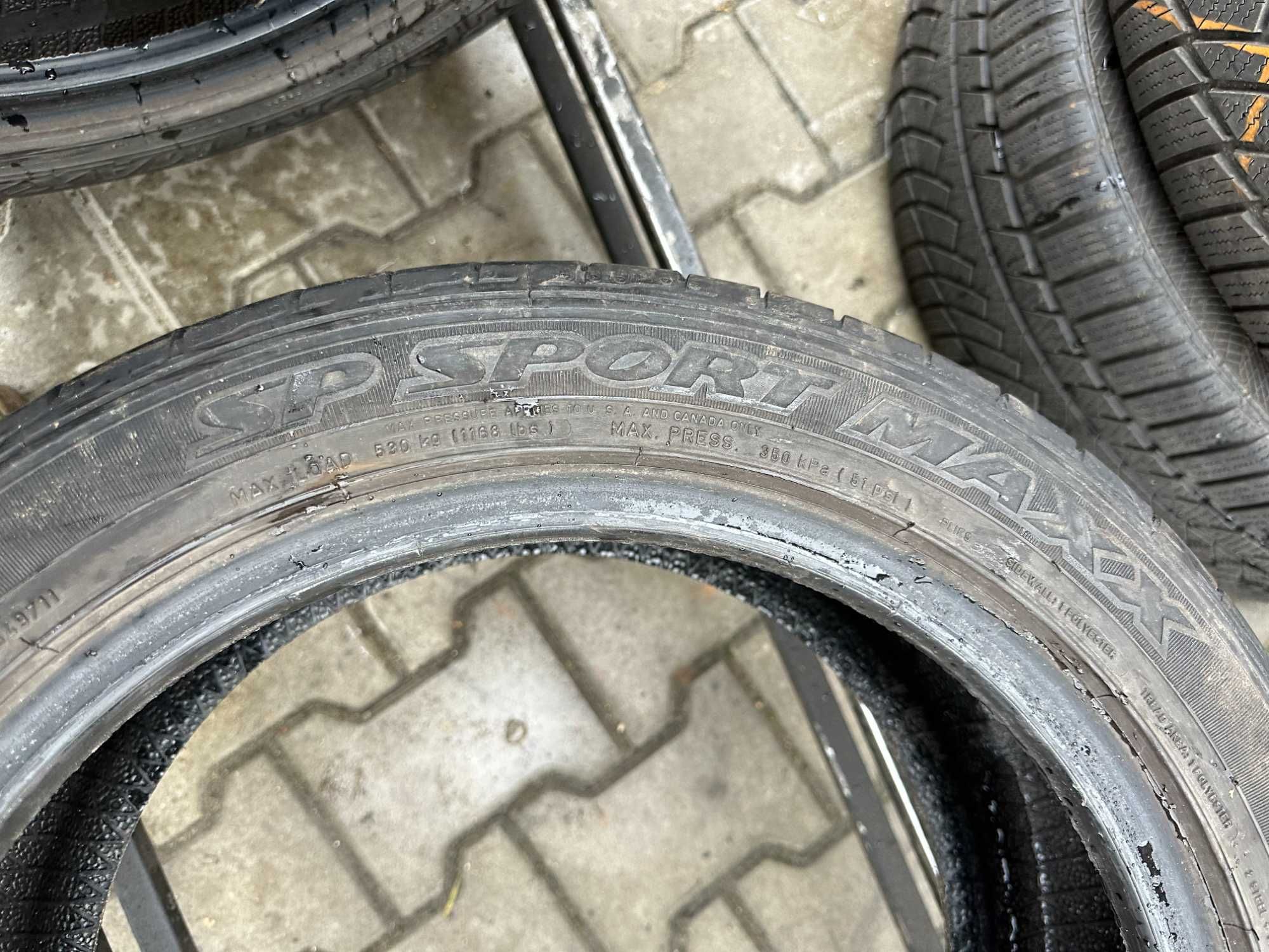 215/45r16 dunlop sp sport maxx komplet letnie