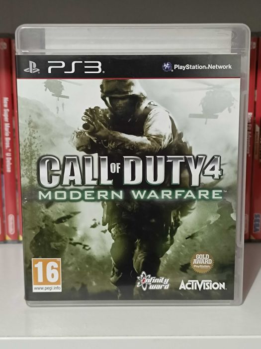 PS3 Jogos Call of Duty 4: Modern Warfare e Darksiders