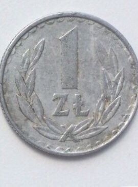 1 злотый 1965 19?5 год 1 zloty 1965