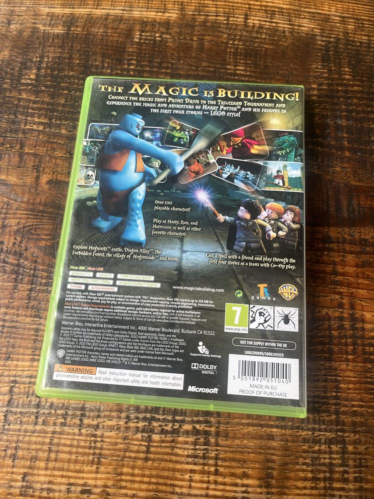 lego harry potter gra xbox 360