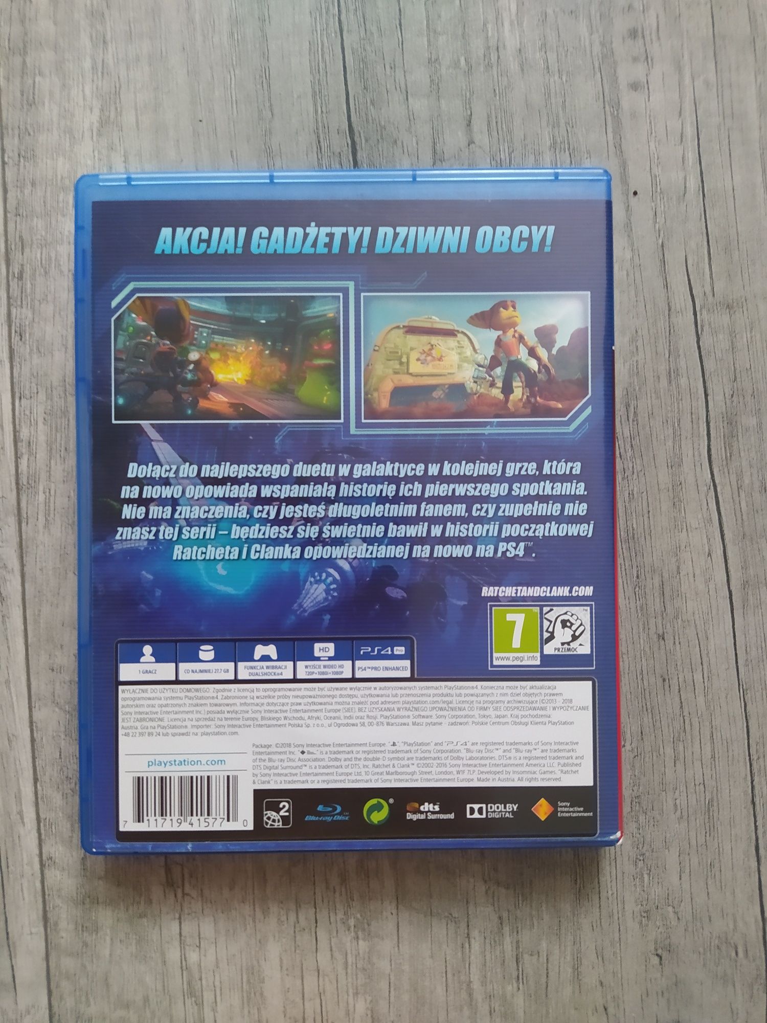 Gra Ps4 Ratchet & Clank
