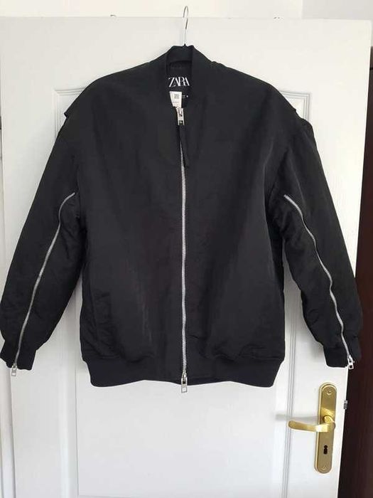 Бомбер куртка жіноча осіння ZARA S