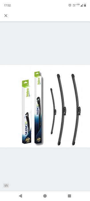 Wycieraczki przód+tył Skoda Kodiaq