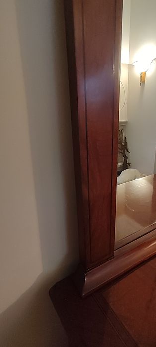 Espelho grande biselado+oferta aparador