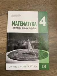 Matematyka klasa 4 zbiór zadań zakres podstawowy Pazdro