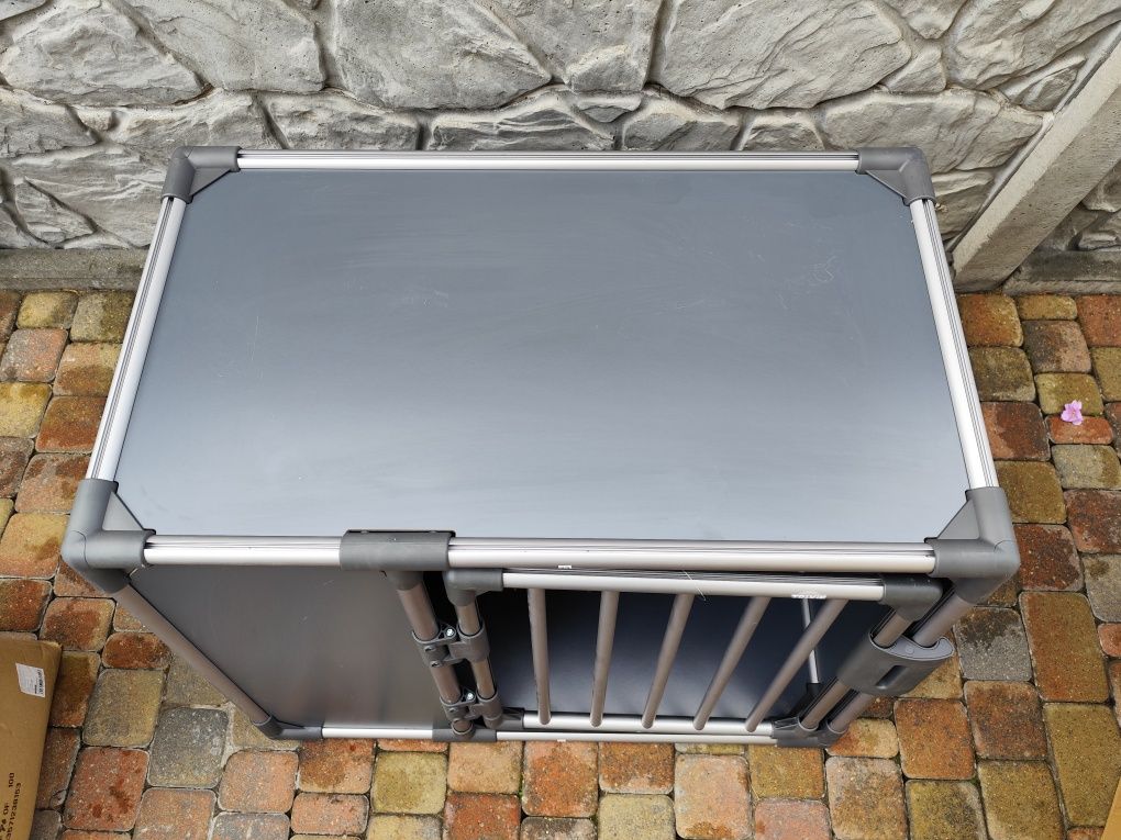 Trixie transporter aluminiowy L - 92x78x64 cm wysokości