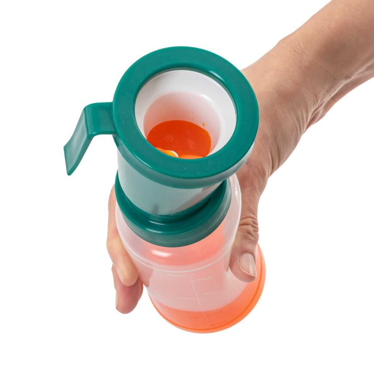 Kubek do dezynfekcji strzyków, bezpowrotny, zielony, 300 ml, Kerbl