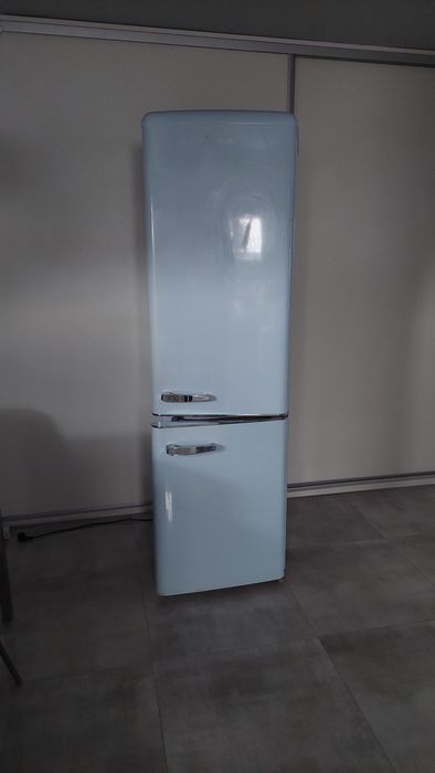 Lodówka amica niebieska zamrażarka sprawna