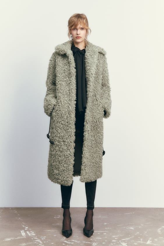 Пальто, шуба, Zara  S