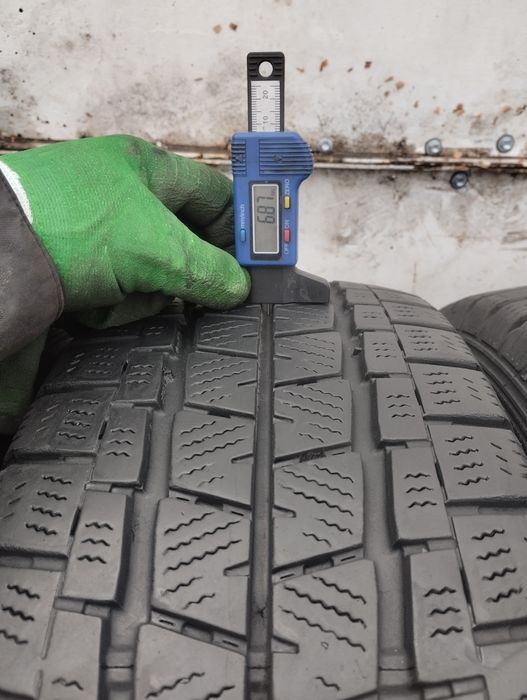 215/65/16c Falken зима комплект 7-8 мм