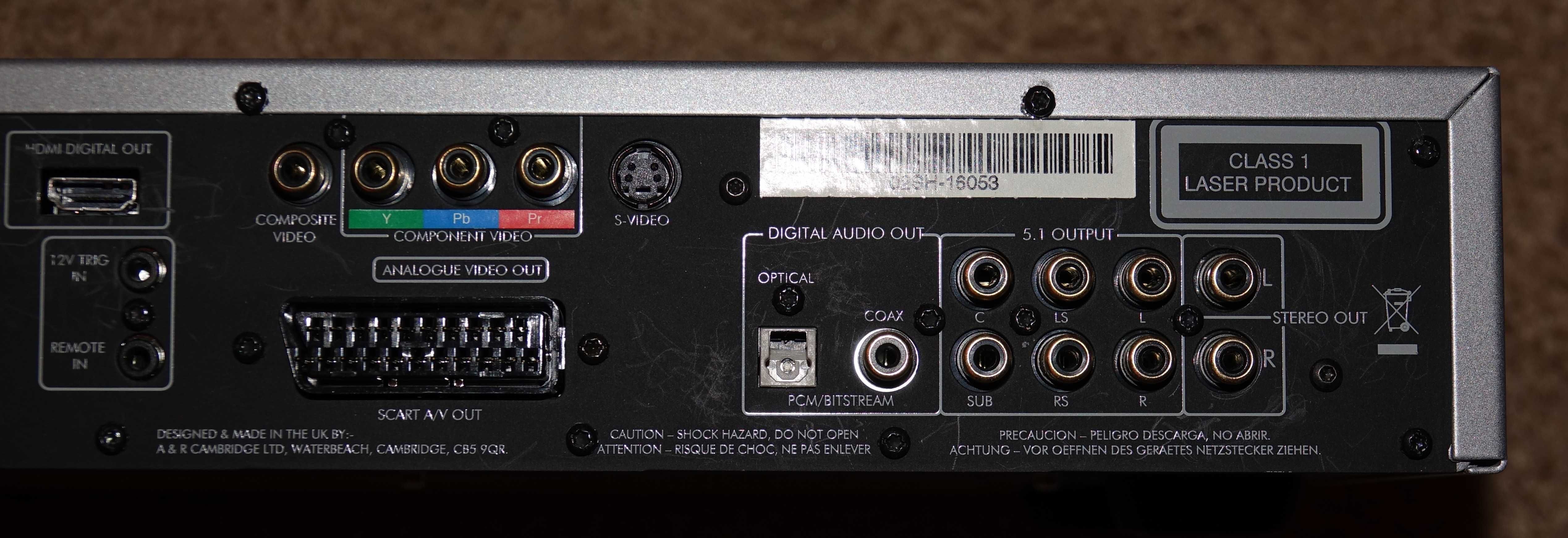 Odtwarzacz DVD / SACD multichannel 5.1/ CD Arcam DiVA DV137 Audiophile